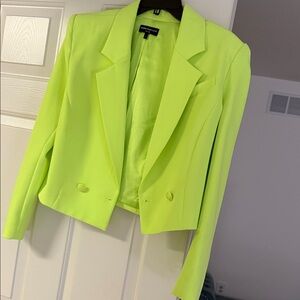 Generation Love Neon Yellow Women's Blazer